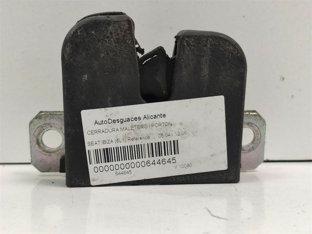 CERRADURA MALETERO / PORTON - 6L6827505A - SEAT - IBIZA (6L1)