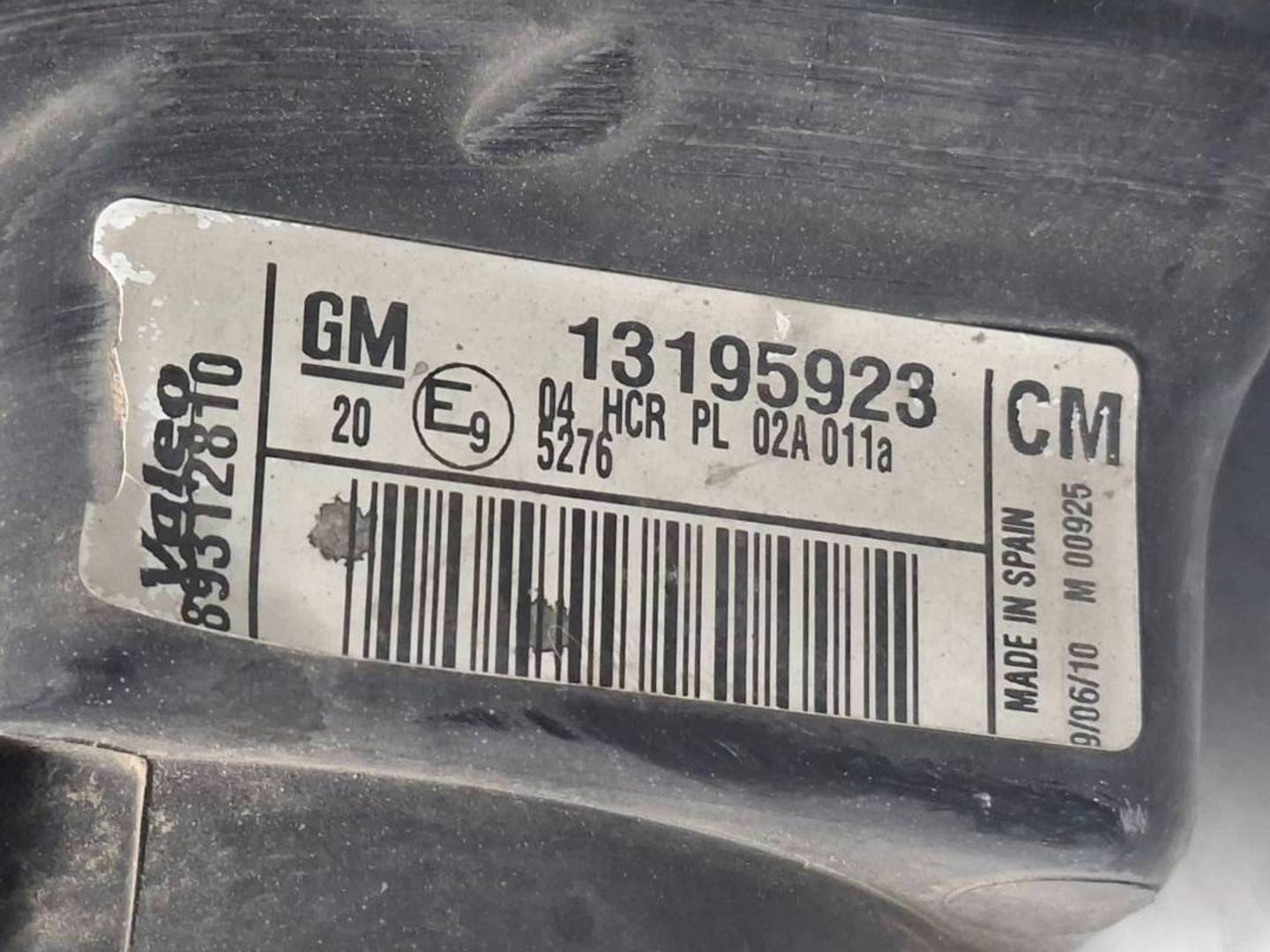 Foto 5 de Faro Derecho Opel Combo (2011–2018)