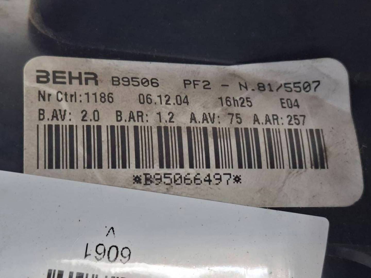 Foto 4 de Motor Calefaccion Peugeot 307 Berlina (s2) (2005–2008)