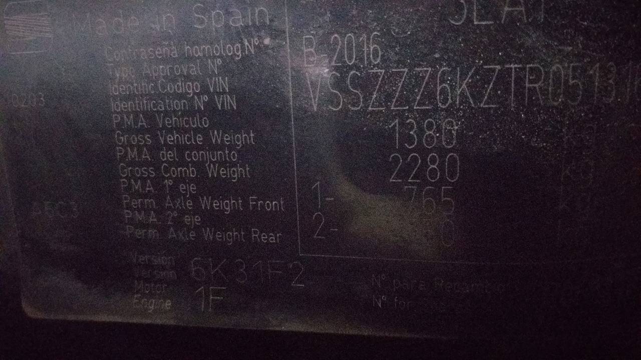 Imagen del vehículo SEAT IBIZA (6K)