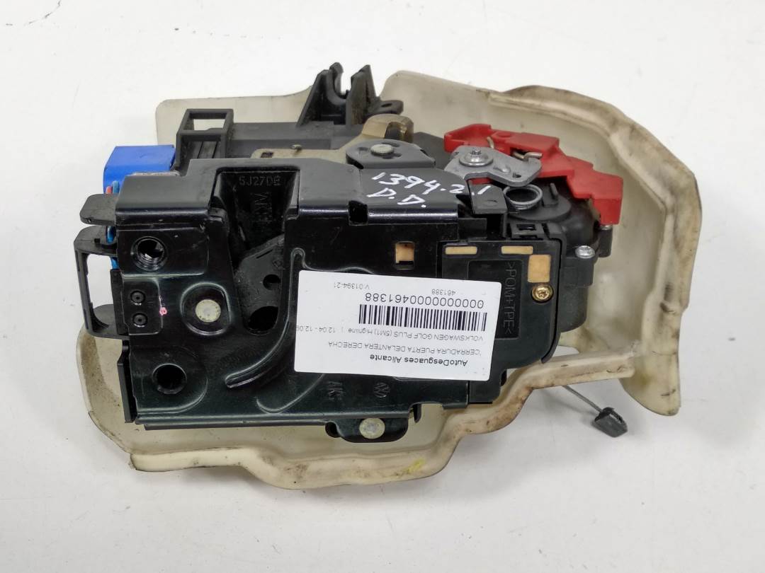 CERRADURA PUERTA DELANTERA DERECHA - VOLKSWAGEN - GOLF PLUS (5M1)