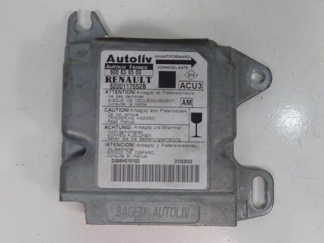 Calculateur d’airbag - 600639500 - RENAULT - SCENIC (JA..)