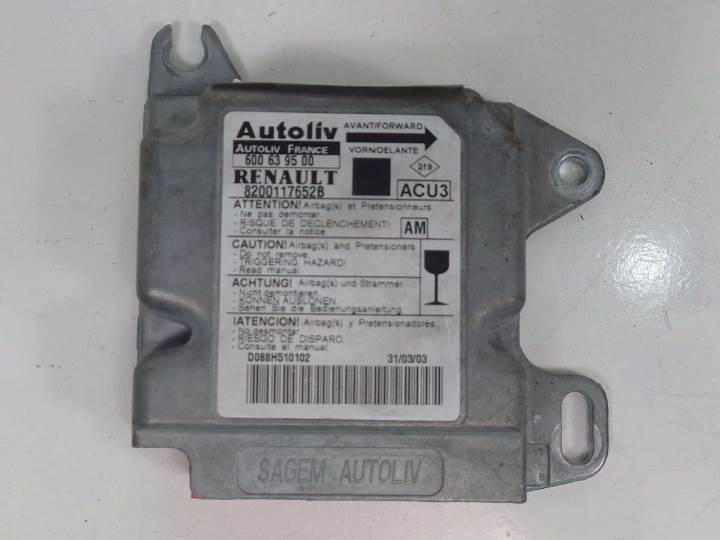CENTRALITA AIRBAG 600639500 RENAULT SCENIC (JA..) Autodesguaces Alicante