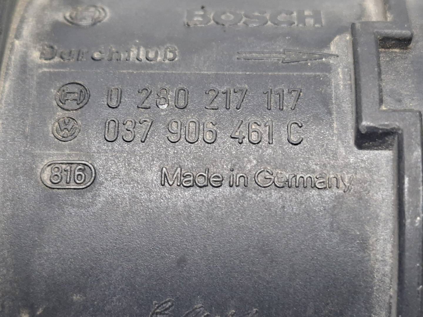 Foto 4 de Caudalimetro Volkswagen Golf III Berlina (1h1) (1991–1998)