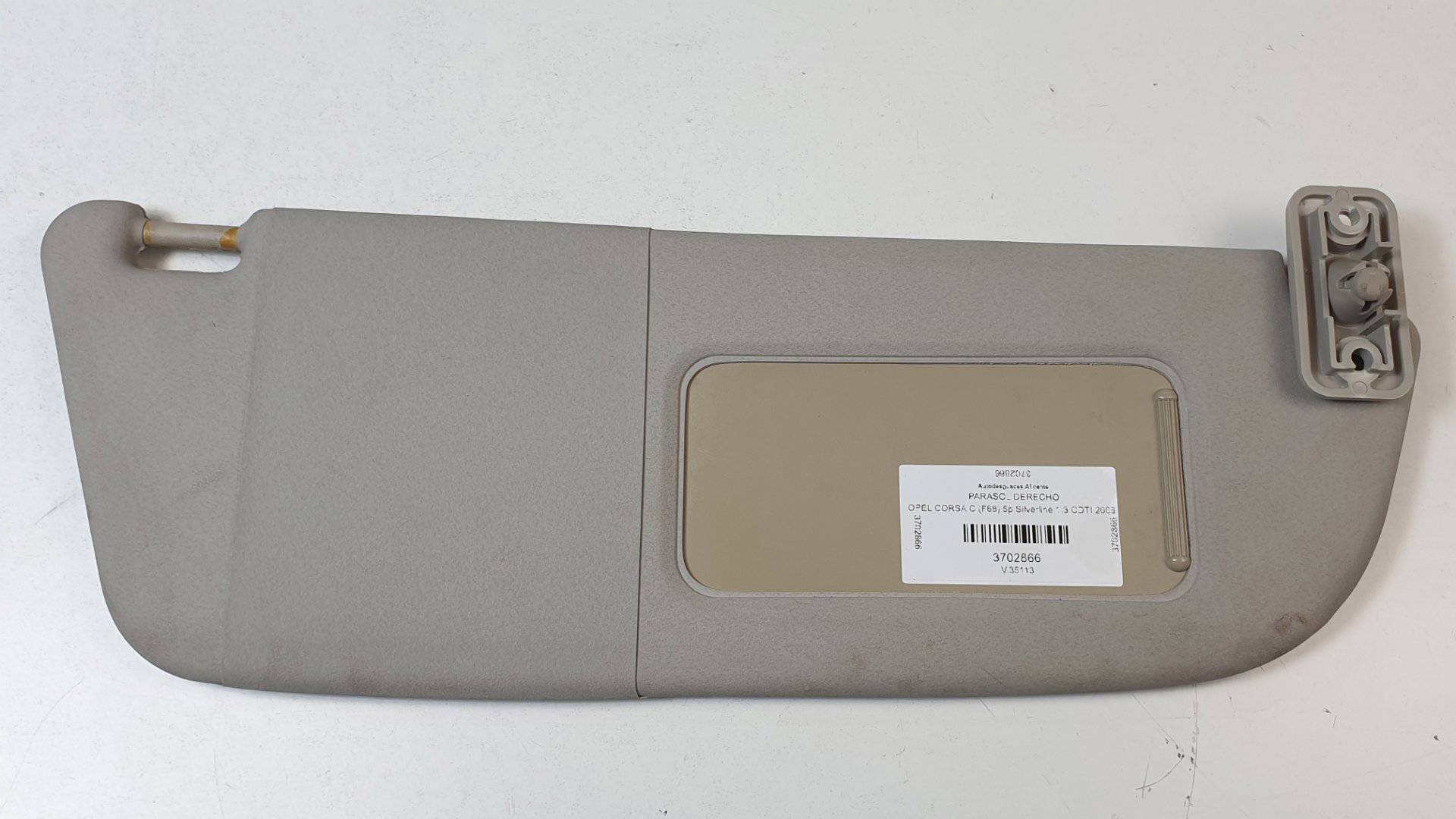 Pare-soleil droit - 24409340 - OPEL - CORSA C (F68)
