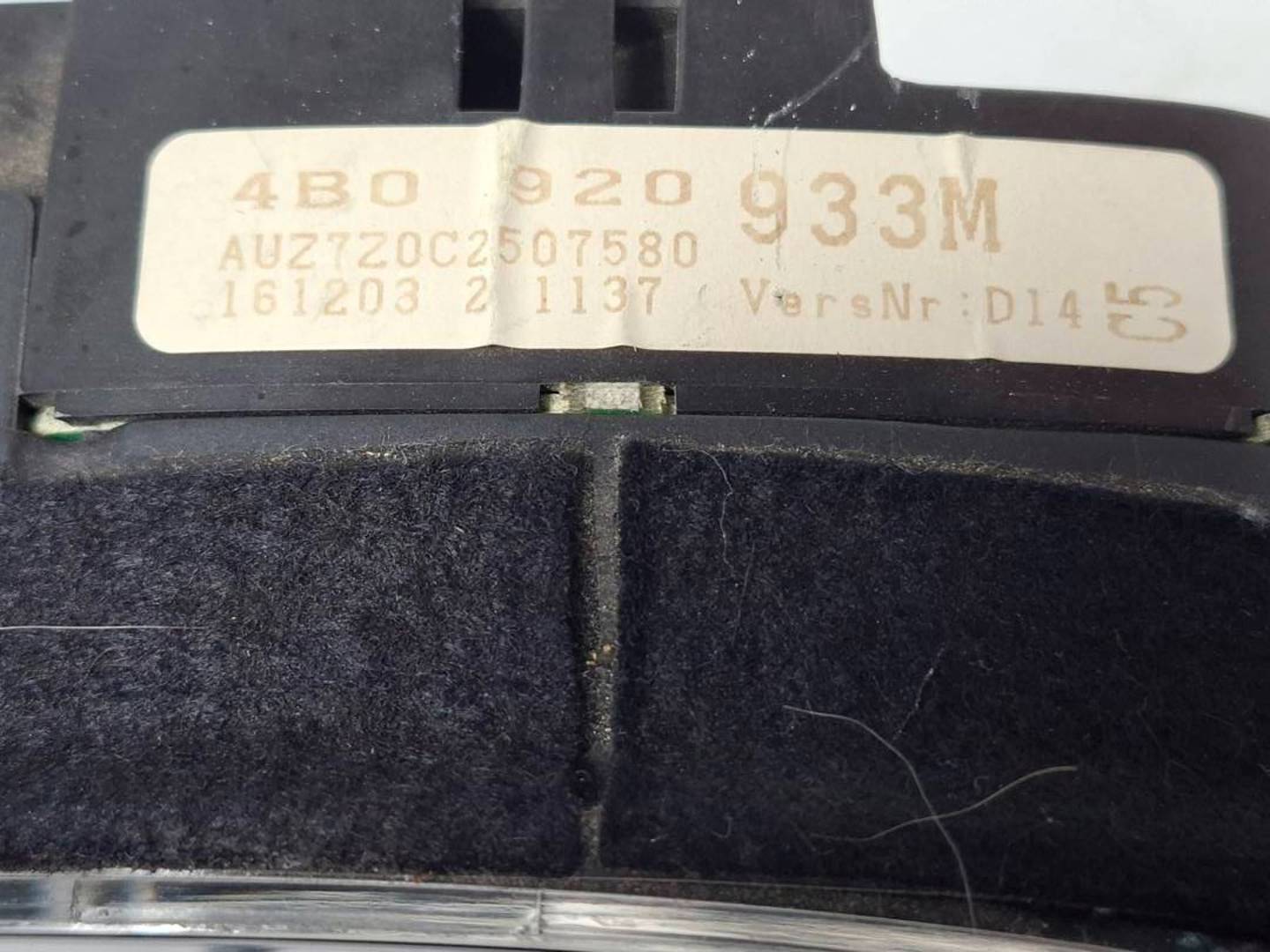 Foto 6 de Cuadro Instrumentos Audi A6 Avant (4b5) (2001–2005)