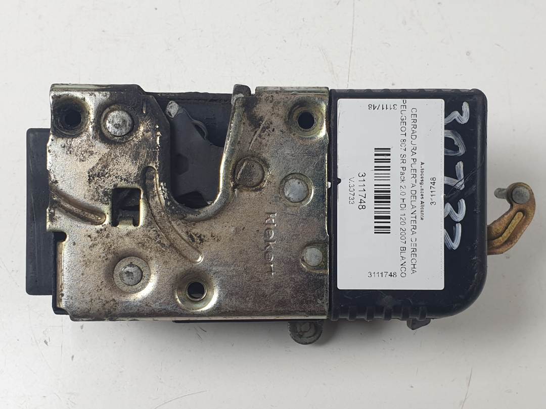 CERRADURA PUERTA DELANTERA DERECHA - PEUGEOT - 807