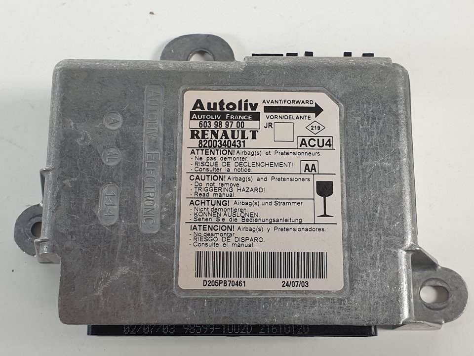 CENTRALITA AIRBAG - 8200340431 - RENAULT - SCENIC II (X84,JM)