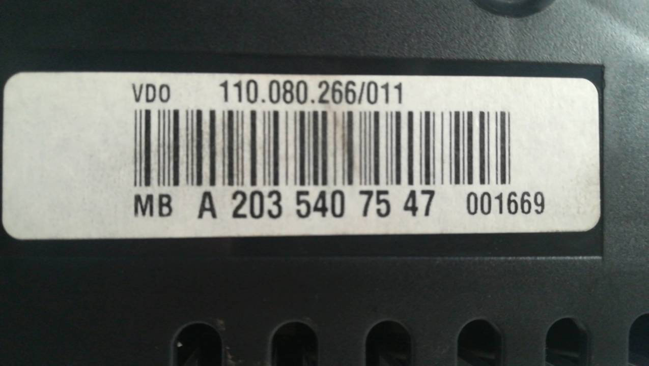 CUADRO INSTRUMENTOS