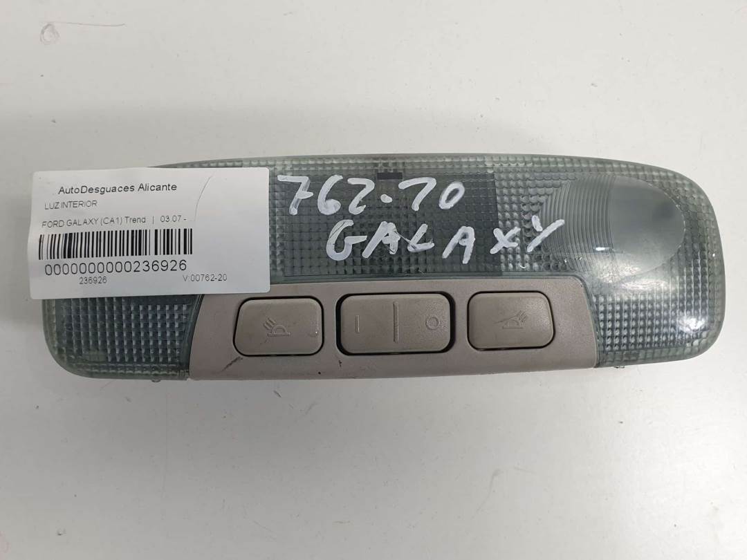 LUZ INTERIOR - 8A6A13K767AB34X1 - FORD - GALAXY (CA1)