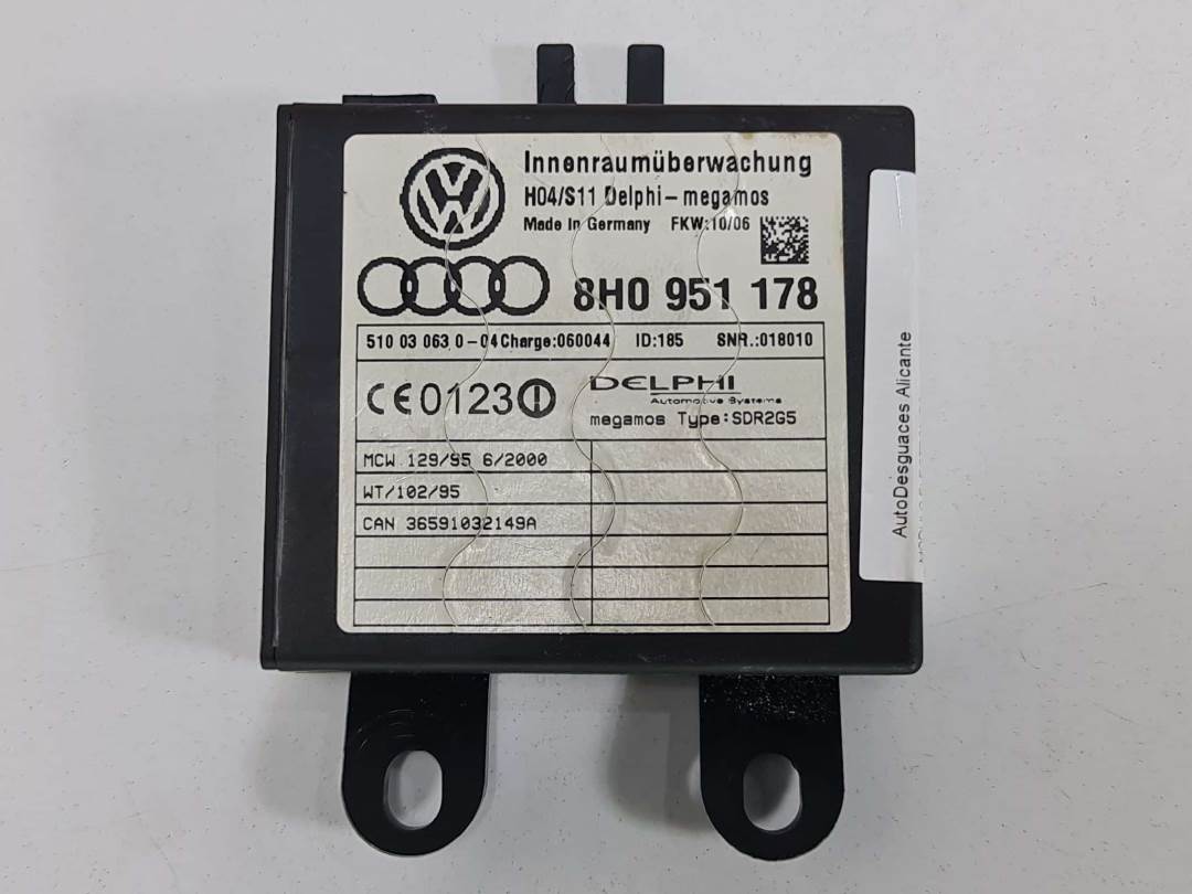 MODULO ELECTRONICO - 36591032149A - AUDI - A4 CABRIO (8H)