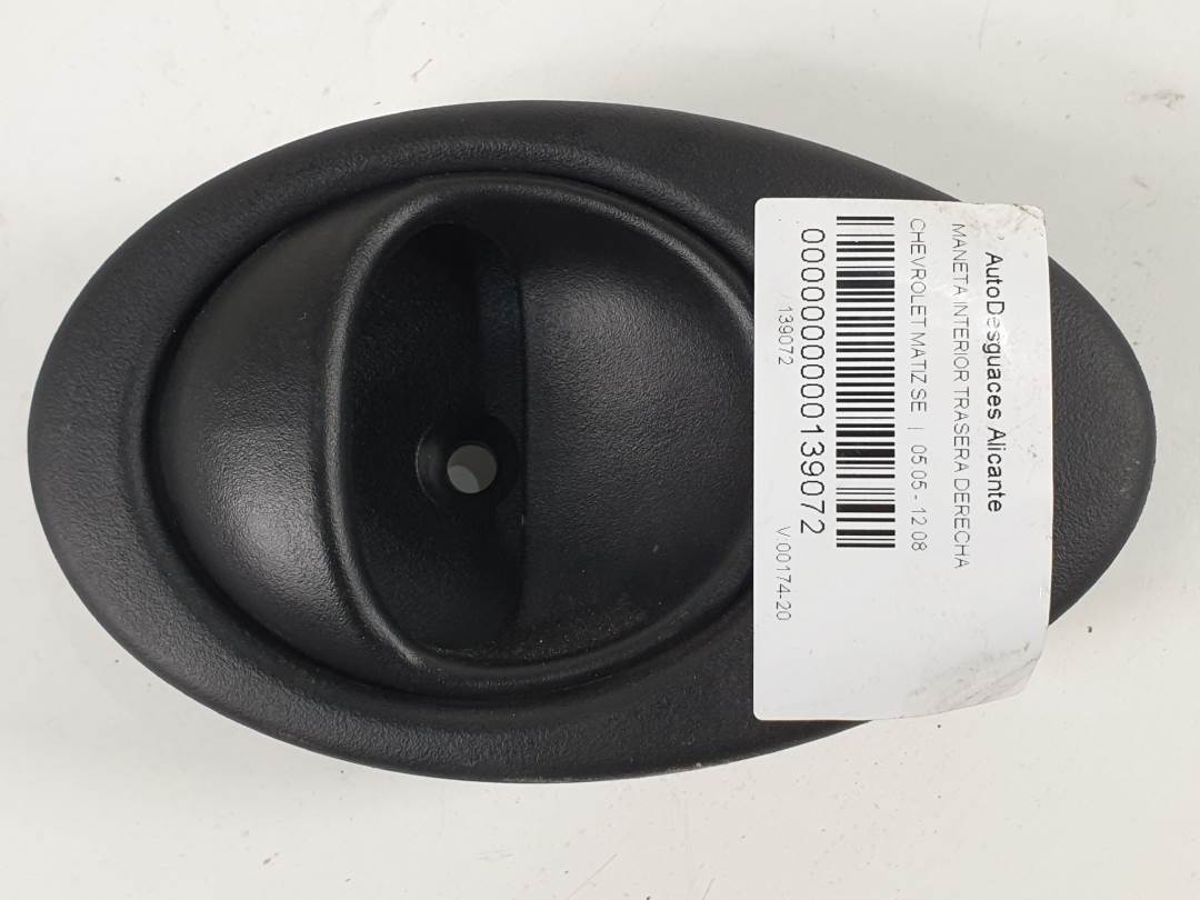 MANETA INTERIOR TRASERA DERECHA - CHEVROLET - MATIZ (M200)