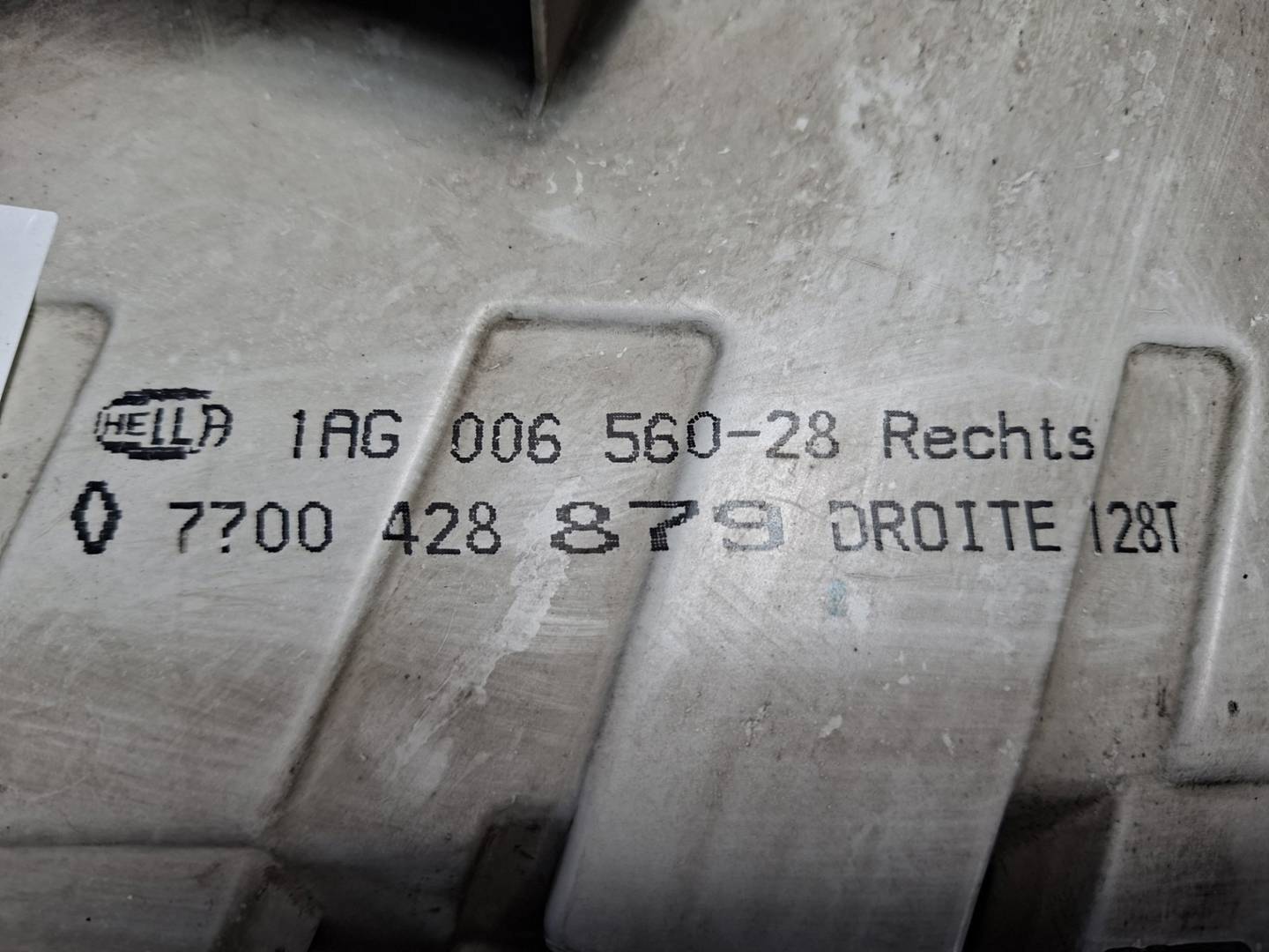 Foto 5 de Faro Derecho Renault Laguna (b56) (1994–1998)