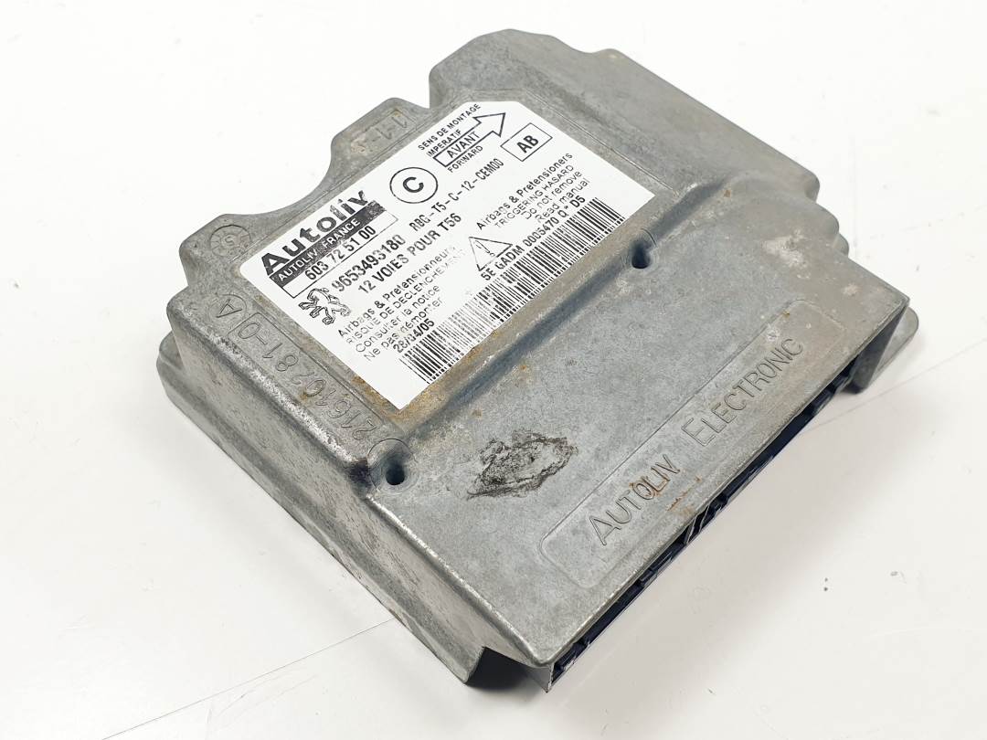 Calculateur d’airbag - 603725100 - PEUGEOT - 307 CC (S1)