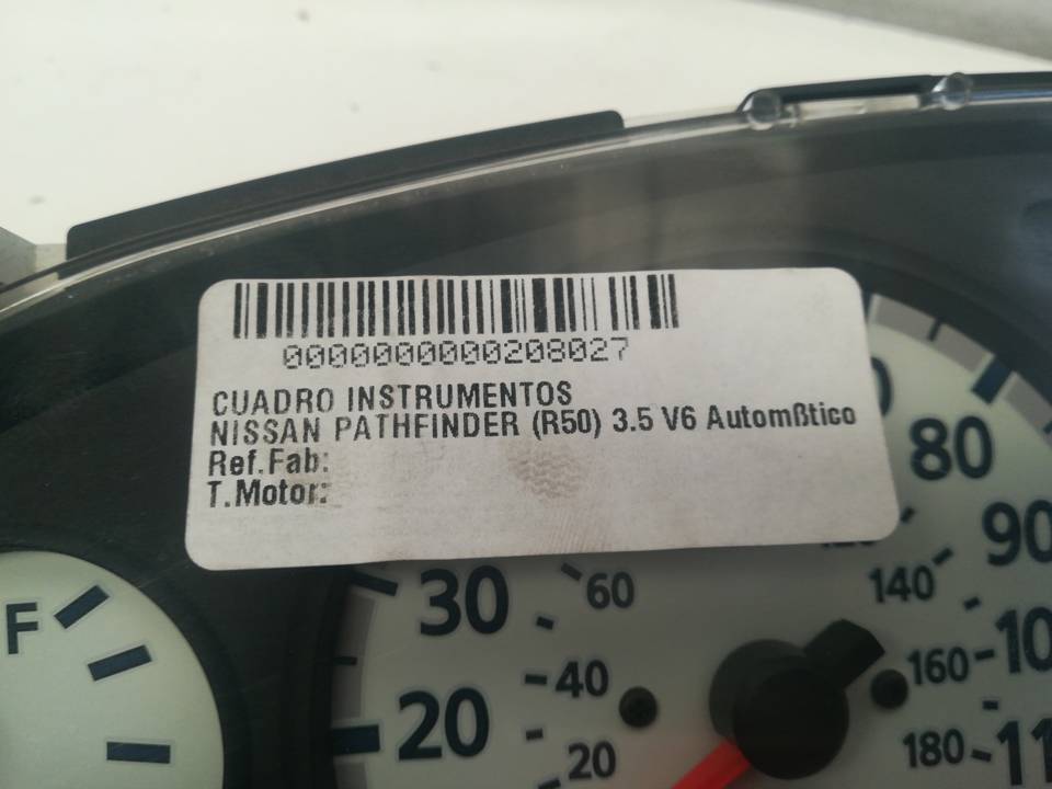 CUADRO INSTRUMENTOS