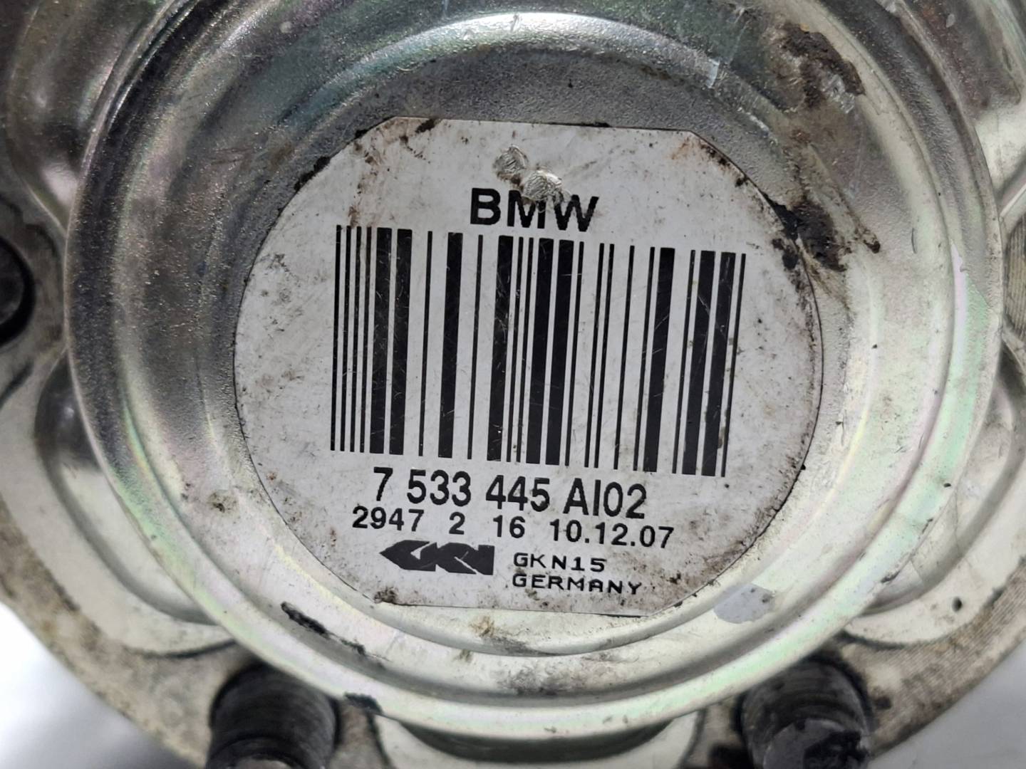 Foto 4 de Transmision Trasera Derecha BMW Serie 1 Cabrio (e88) (2008–2013)