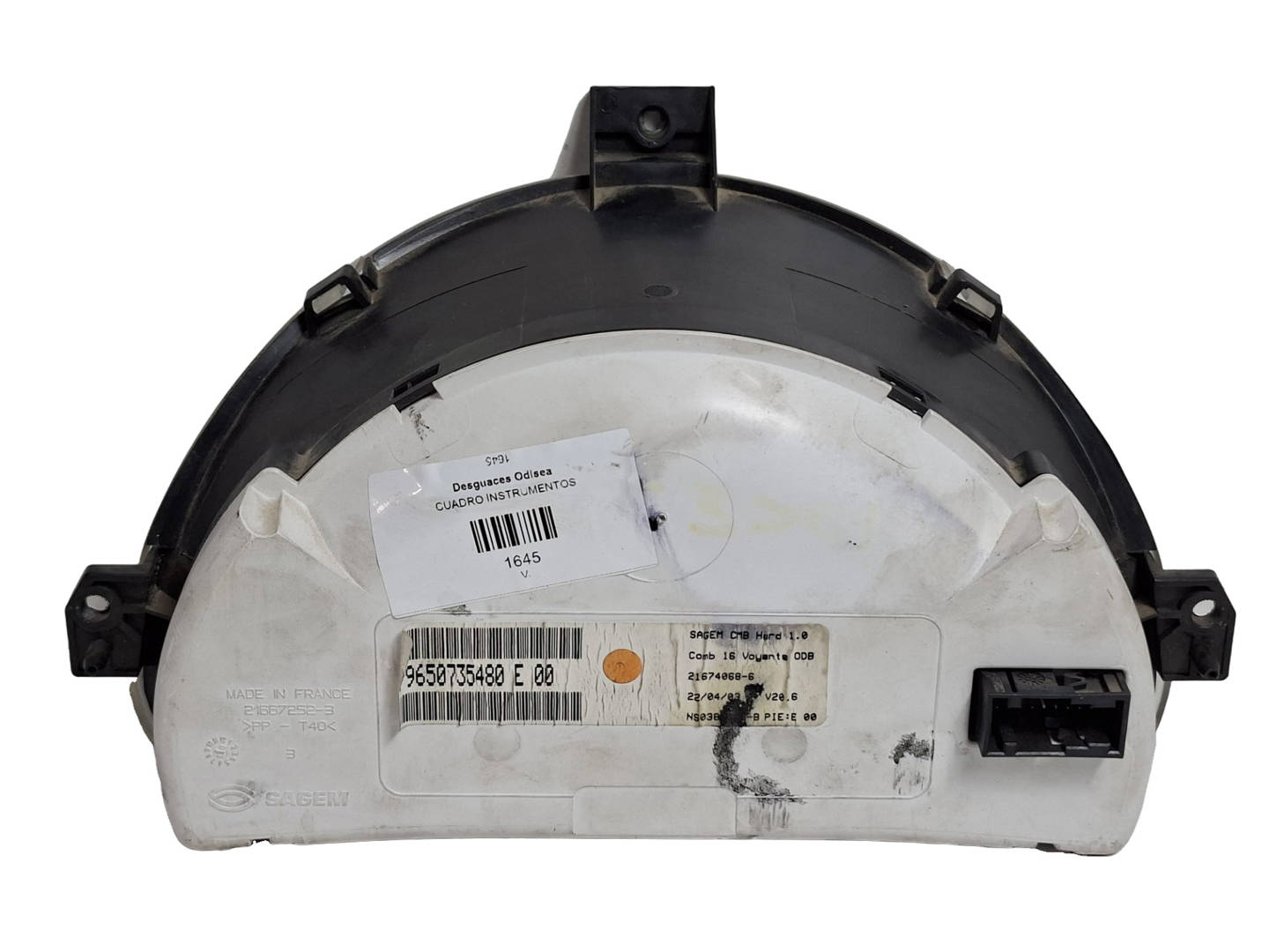 Foto 2 de Cuadro Instrumentos Citroen C3 (1995–2010)