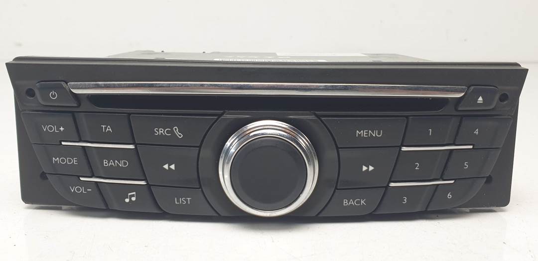 SISTEMA AUDIO / RADIO CD - 98134281ZD00 - CITROEN - C-ELYSÉE