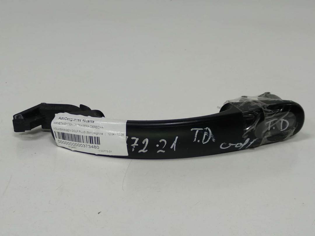 MANETA EXTERIOR TRASERA DERECHA - 1K5837209 - VOLKSWAGEN - GOLF PLUS (5M1)