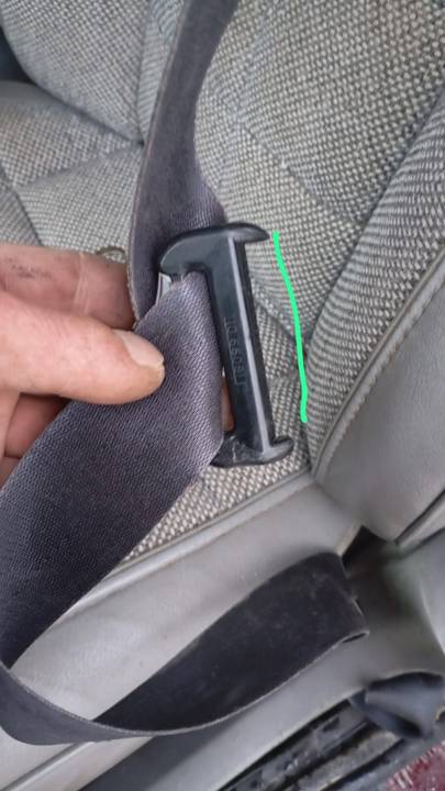 CINTURON SEGURIDAD DELANTERO IZQUIERDO