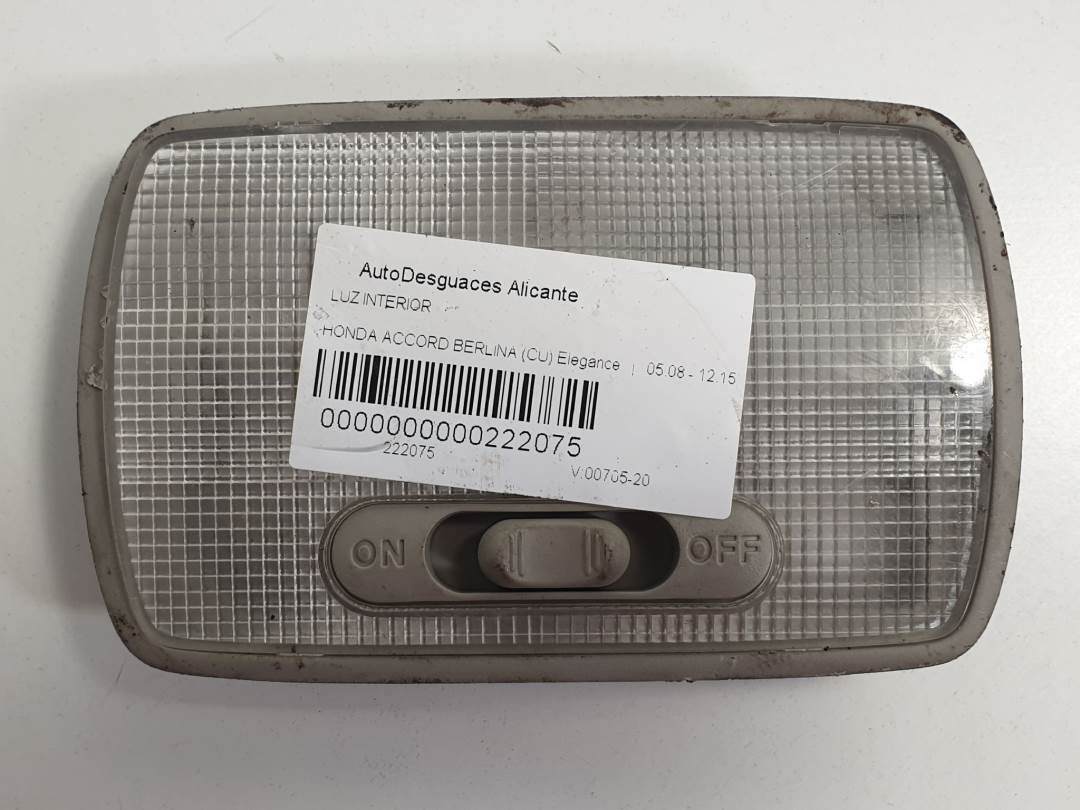 LUZ INTERIOR - A03134 - HONDA - ACCORD BERLINA (CU)