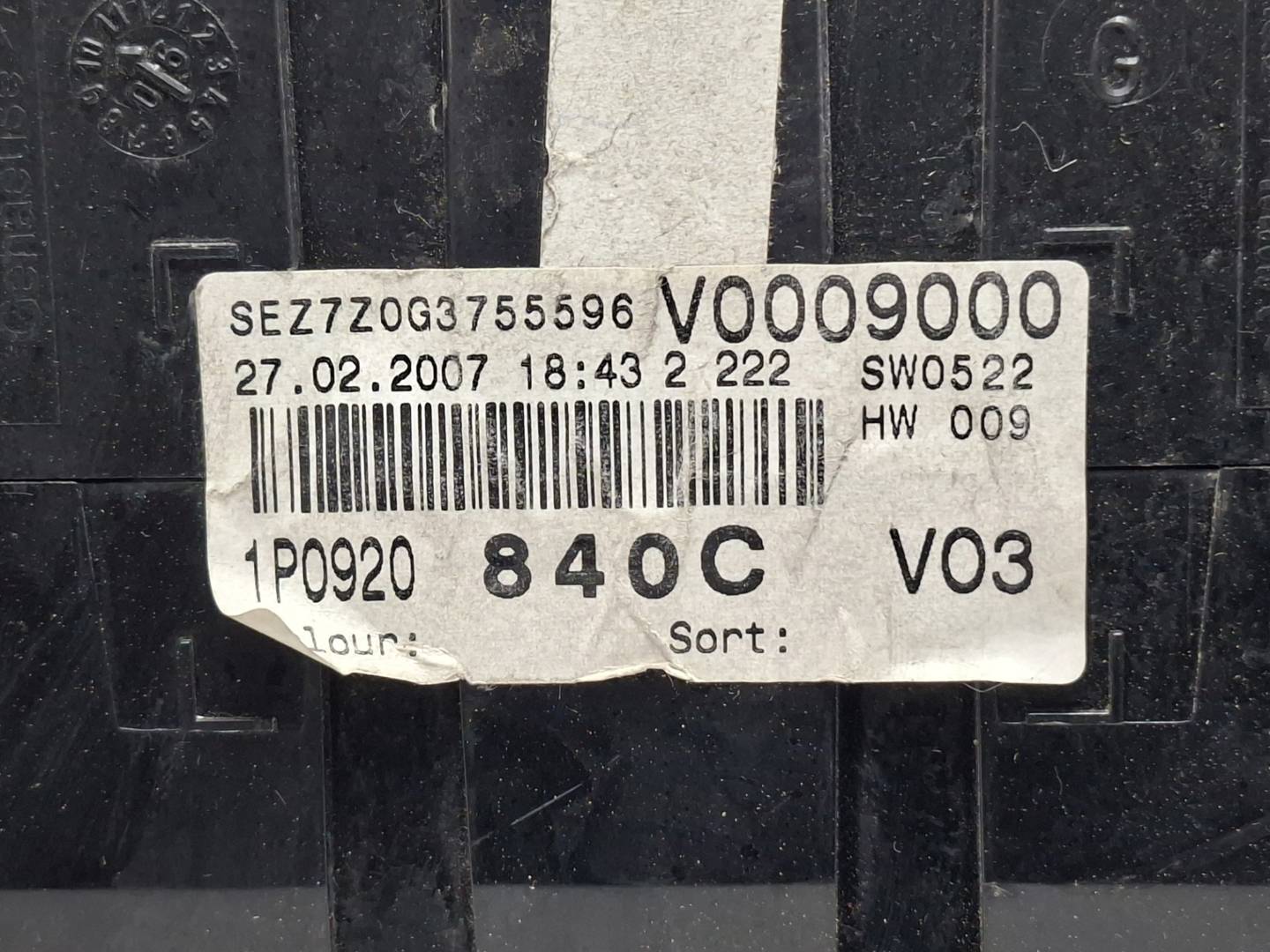 Foto 4 de Cuadro Instrumentos Seat Toledo (5p2) (2004–2009)