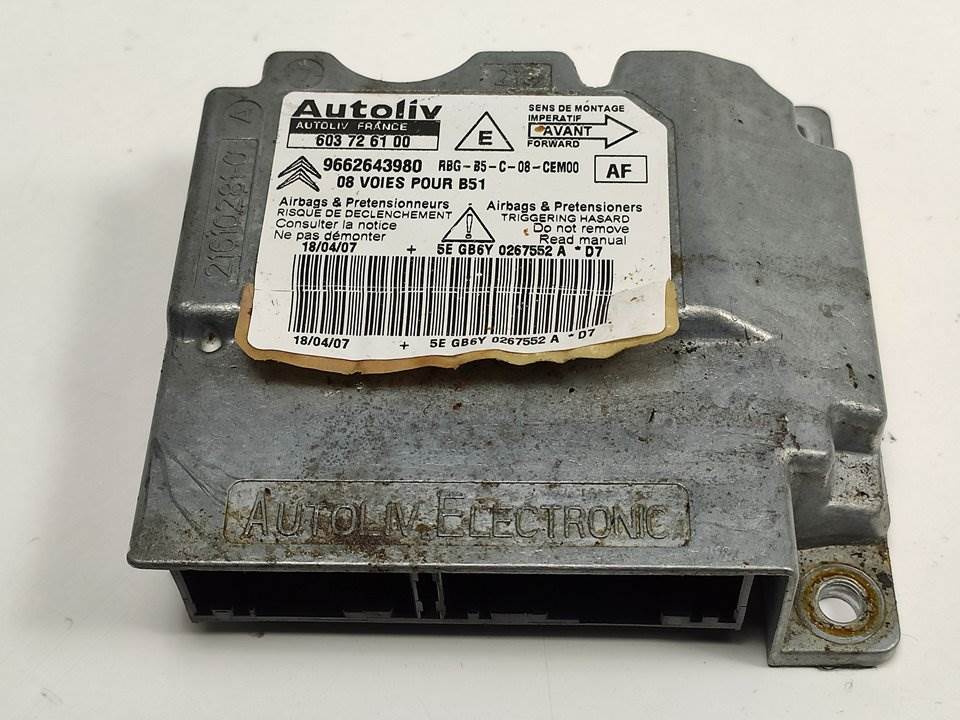 CENTRALITA AIRBAG - 603726100 - CITROEN - C4 BERLINA