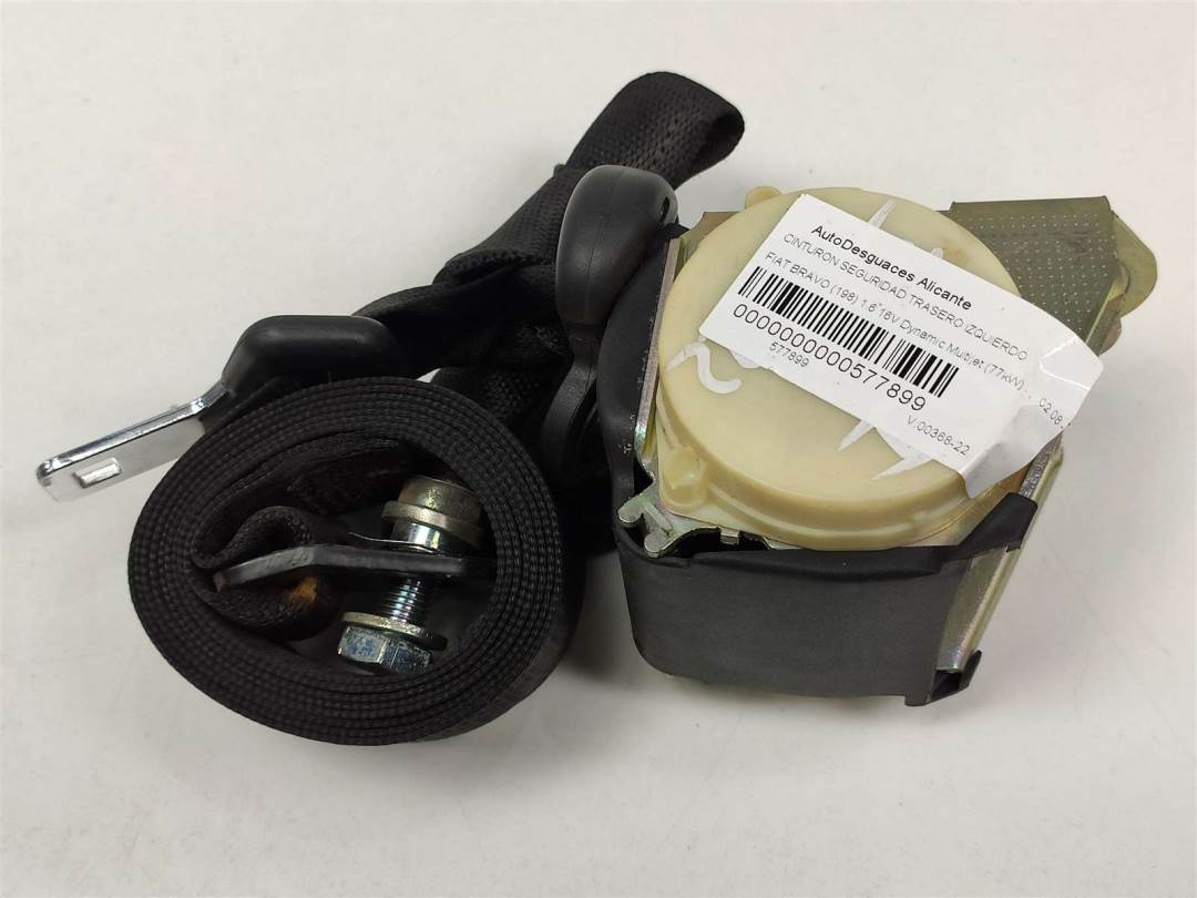 Ceinture de sécurité arrière gauche - 07354463450 - FIAT - BRAVO (198)