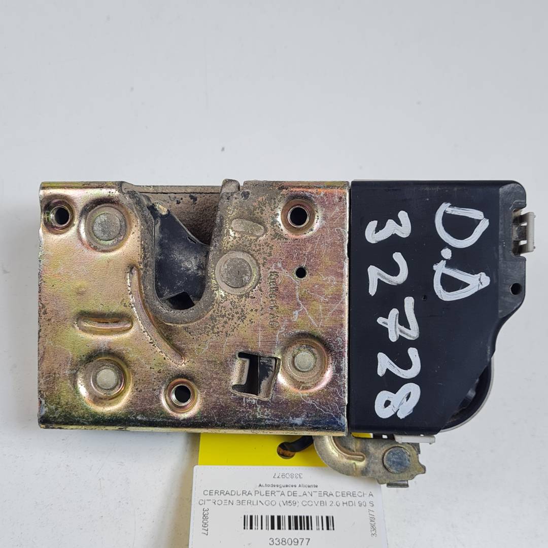 CERRADURA PUERTA DELANTERA DERECHA - CITROEN - BERLINGO (M59)
