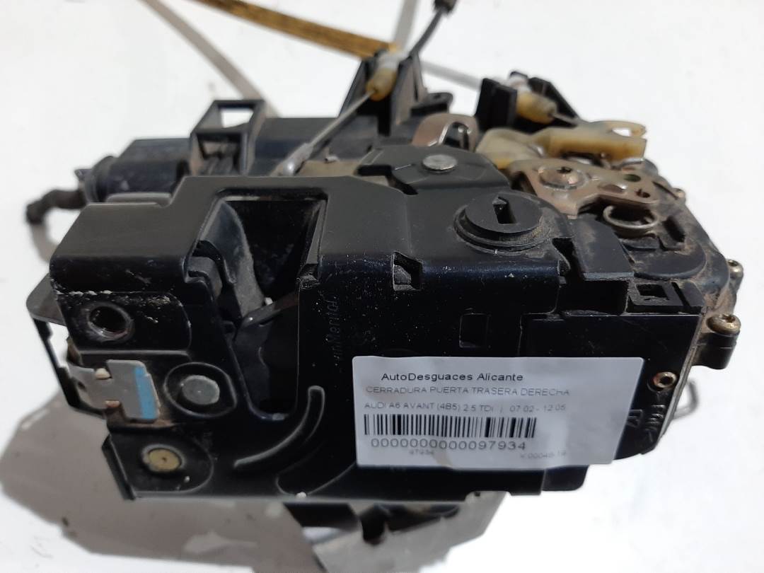 CERRADURA PUERTA TRASERA DERECHA - 4B0839016G - AUDI - A6 AVANT (4B5)