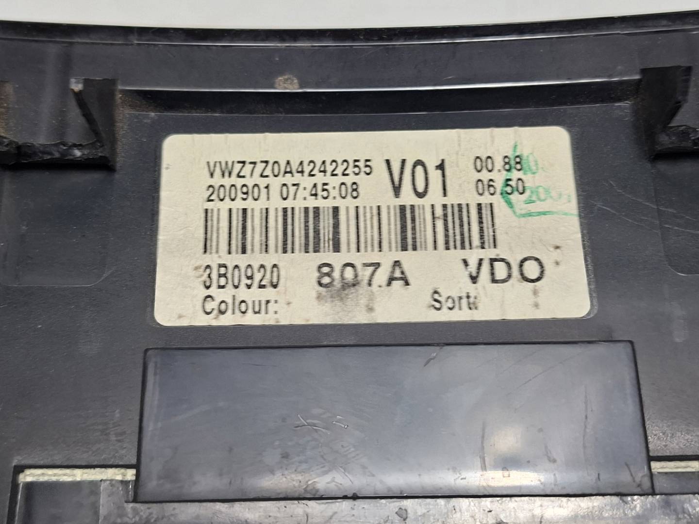 Foto 5 de Cuadro Instrumentos Volkswagen Passat Berlina (3b3) (2000–2005)