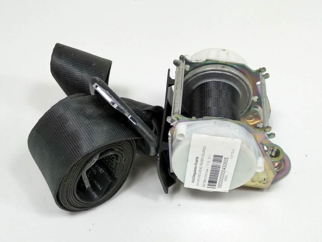 CINTURON SEGURIDAD TRASERO IZQUIERDO - 6J0857805A - SEAT - IBIZA (6J5)