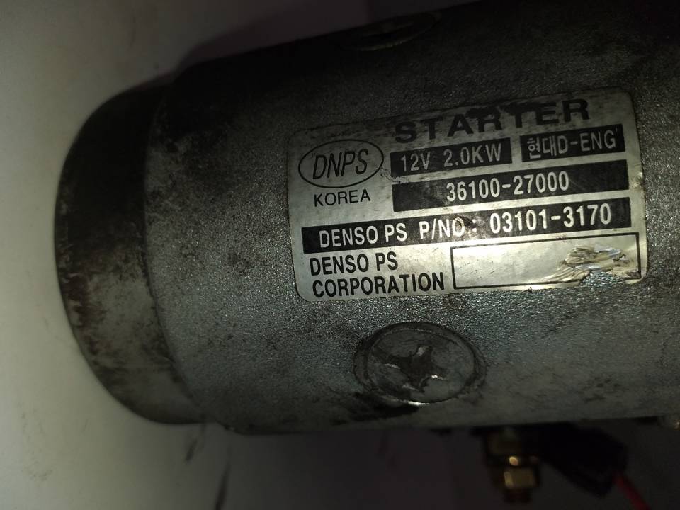 MOTOR ARRANQUE