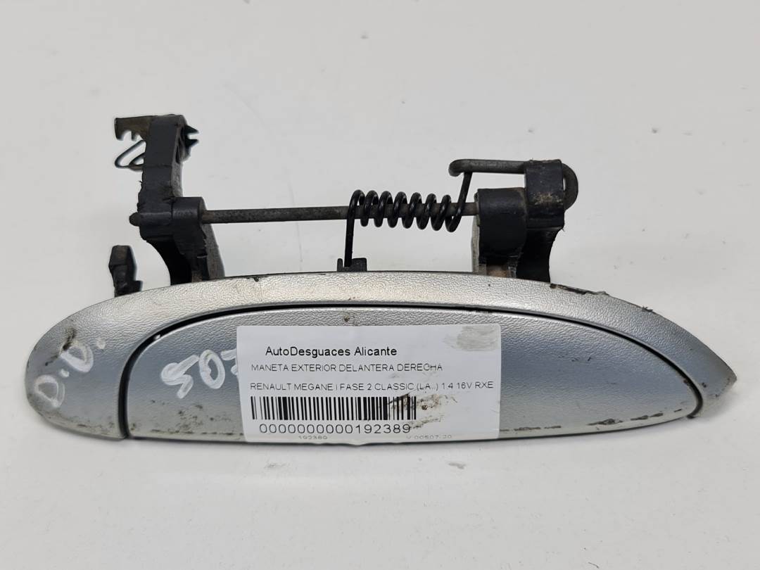 MANETA EXTERIOR DELANTERA DERECHA - RENAULT - MEGANE I FASE 2 BERLINA (BA0)