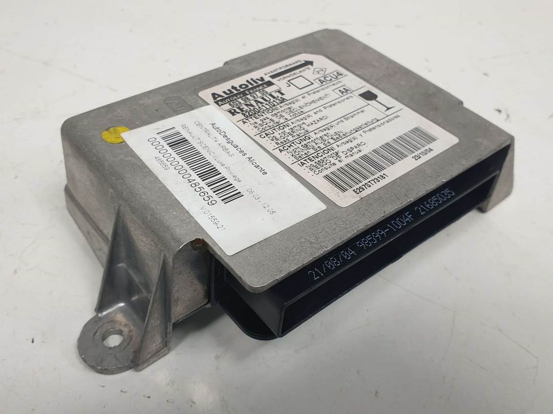 CENTRALITA AIRBAG - 603989700 - RENAULT - SCENIC II (X84,JM)