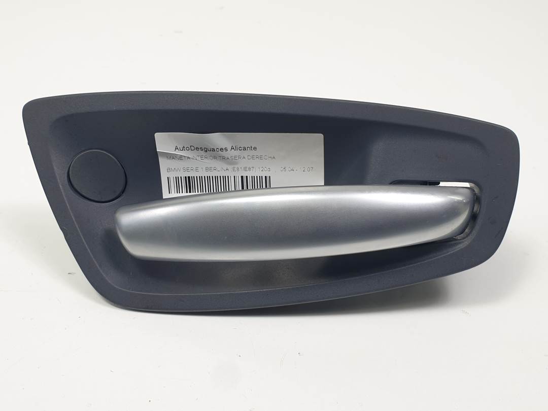 MANETA INTERIOR TRASERA DERECHA - 0628510 - BMW - SERIE 1 BERLINA (E81/E87)