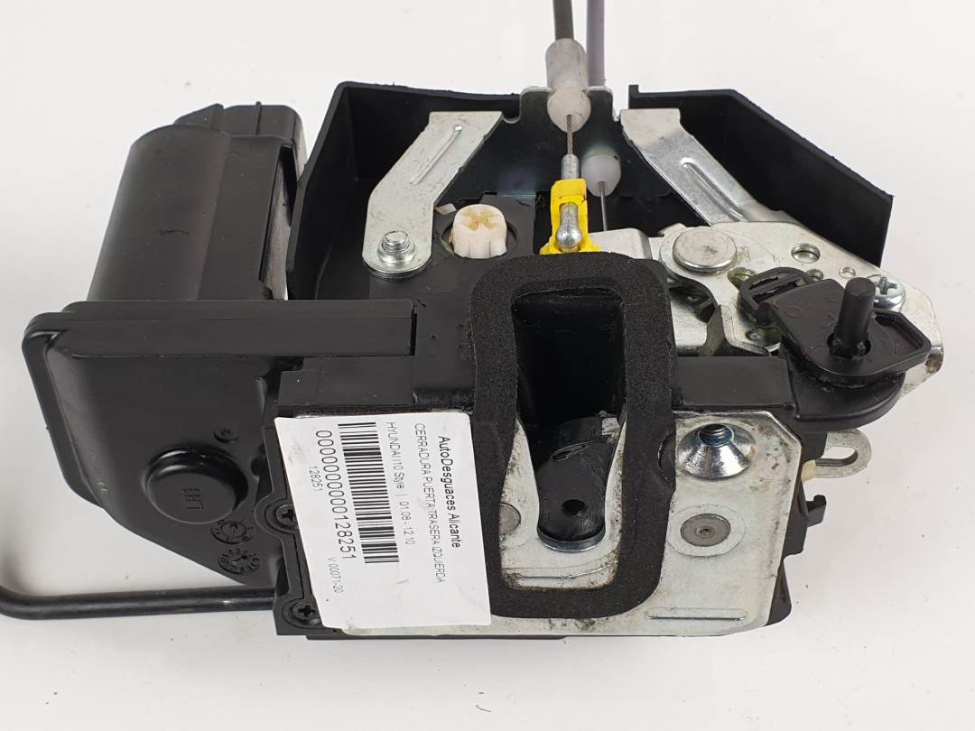 CERRADURA PUERTA TRASERA IZQUIERDA - HYUNDAI - I10