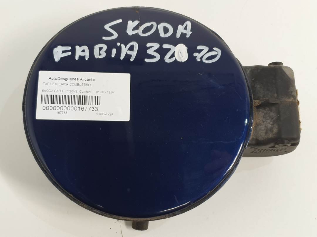 TAPA EXTERIOR COMBUSTIBLE - 6Y6809857 - SKODA - FABIA (6Y2/6Y3)