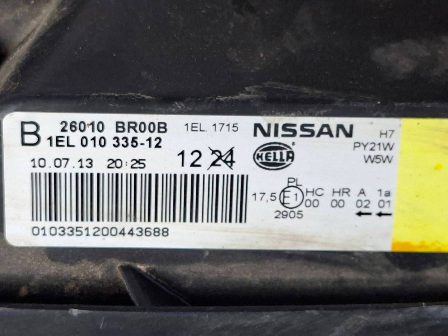 Foto 7 de Faro Derecho Nissan Qashqai (j10) (2007–2014)