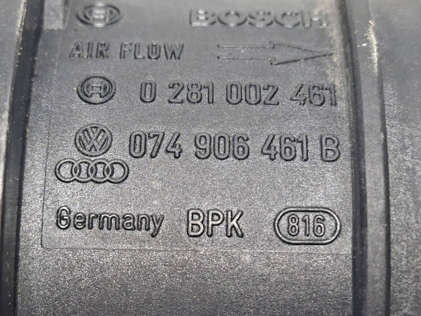Foto 4 de Caudalimetro Volkswagen Passat Berlina (3b2) (1996–2000)