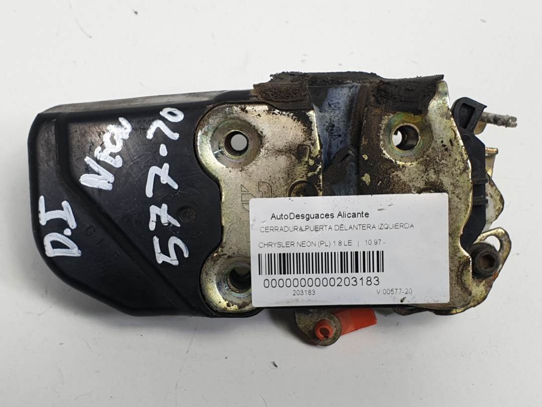 CERRADURA PUERTA DELANTERA IZQUIERDA - CHRYSLER - NEON (PL)