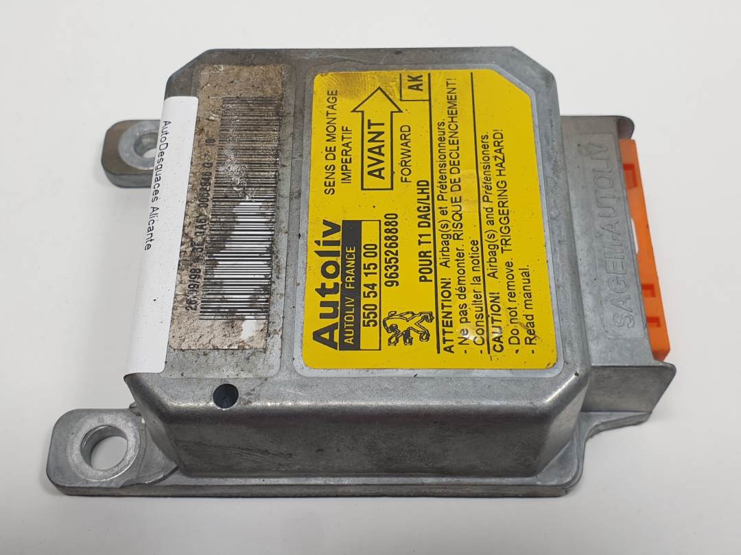 CENTRALITA AIRBAG - 550541500 - PEUGEOT - 206 BERLINA