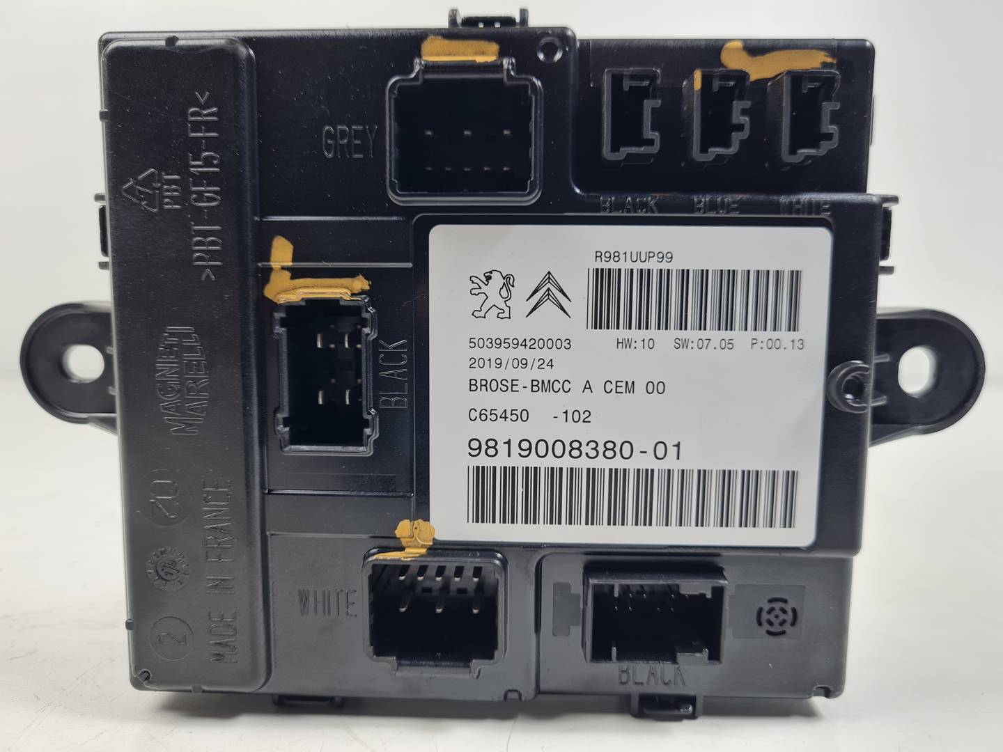 MODULO ELECTRONICO - 981900838001 - CITROEN - C5 AIRCROSS