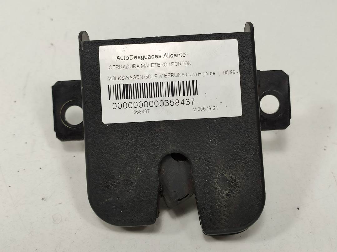 CERRADURA MALETERO / PORTON - 1J6827505B - VOLKSWAGEN - GOLF IV BERLINA (1J1)