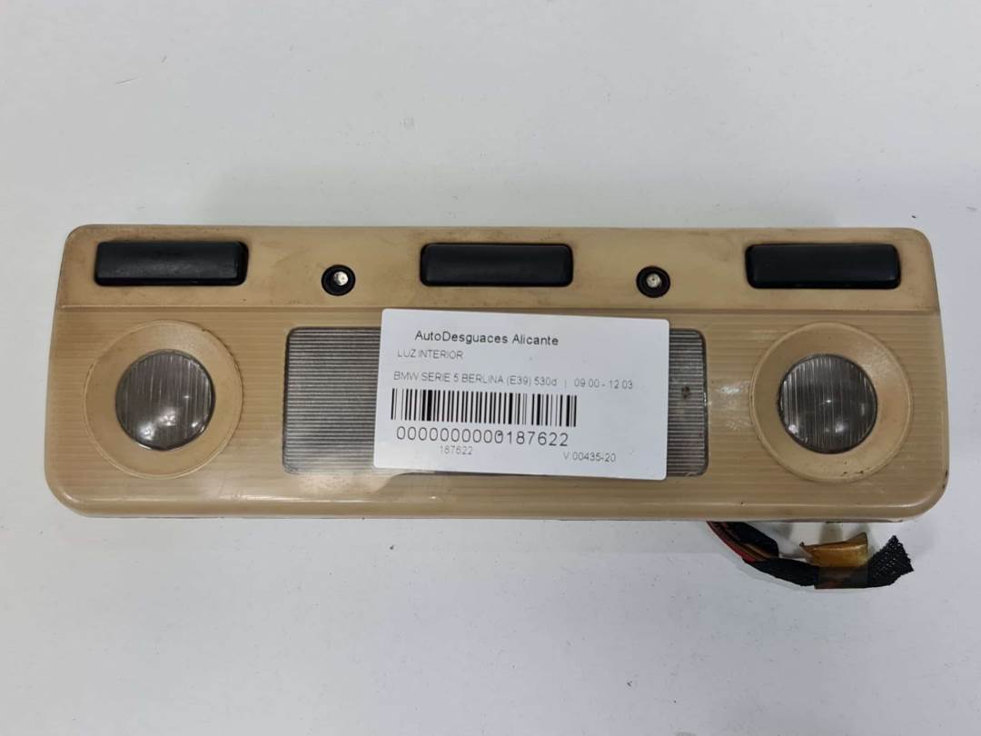 LUZ INTERIOR - BMW - SERIE 5 BERLINA (E39)