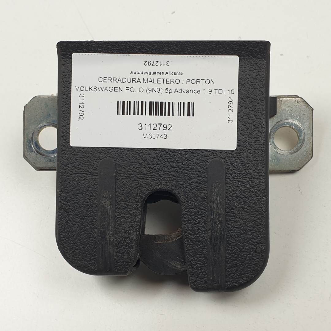 CERRADURA MALETERO / PORTON - 6Q6827505D - VOLKSWAGEN - POLO (9N3)