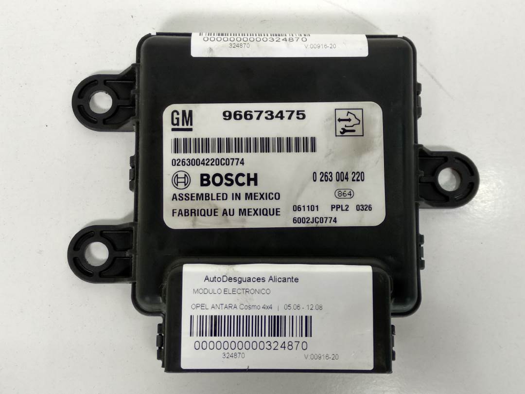 MODULO ELECTRONICO - 96673475 - OPEL - ANTARA