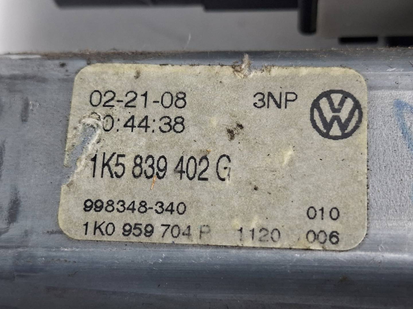 Foto 5 de Elevalunas Trasero Derecho Seat Altea XL (5p5) (2006–2015)