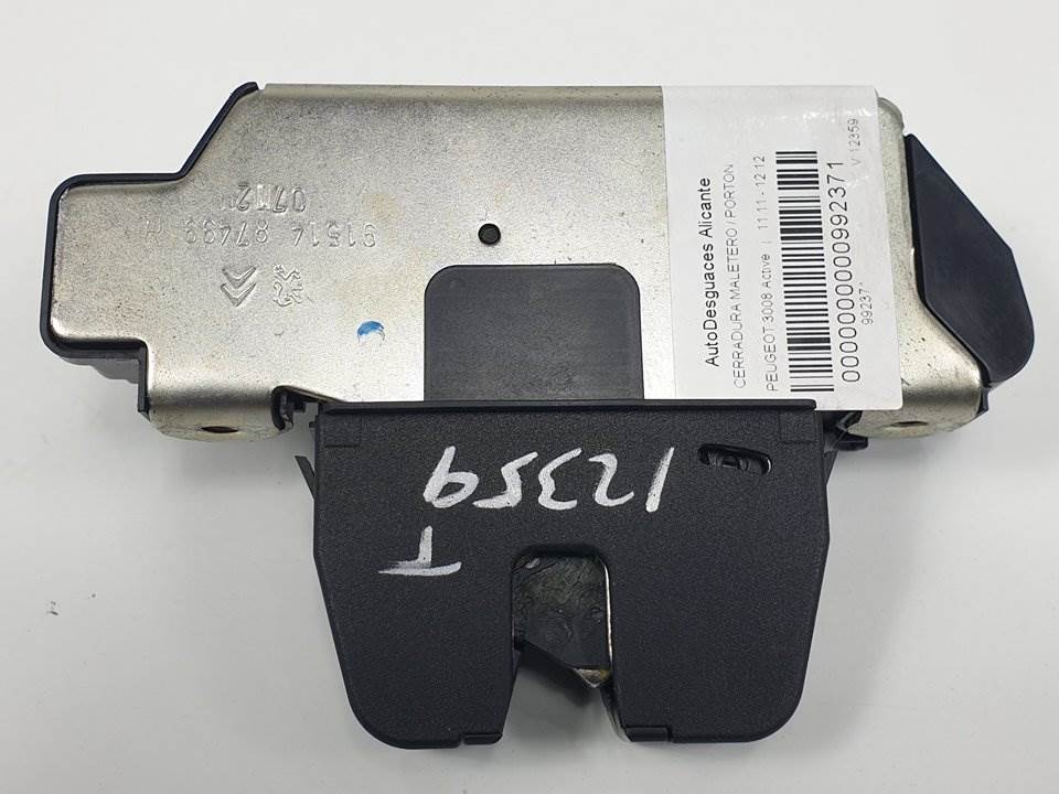 CERRADURA MALETERO / PORTON - 9684648680 - PEUGEOT - 3008 (T84)