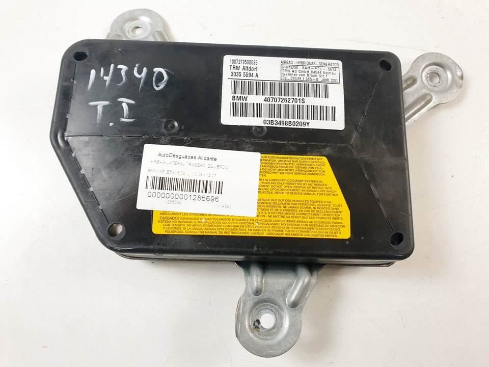 AIRBAG LATERAL TRASERO IZQUIERDO - 40707262701S - BMW - X5 (E53)